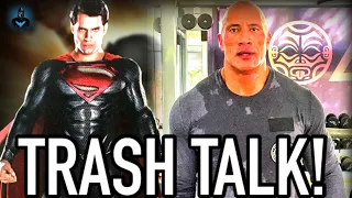 The Rock Talks Black Adam Confrontation With Henry Cavill’s Superman.