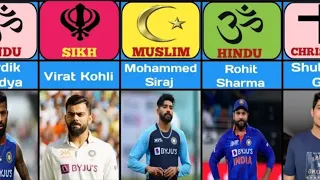 Religion Of Indian Cricketers. Top Indian Famous Cricketers Religion🔺#cricket THEN AND NOW