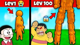 Shinchan And Nobita Run For Clone 😂😍|| Funny Game Big Man Run || Shinchan And Nobita Game