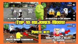 ¡¡Top 10 Mejores Mods Para el GTA San Andreas Android!! Parte #31