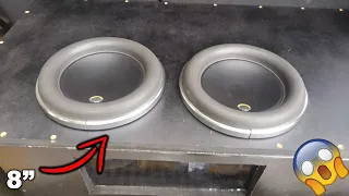 ONLY Two 8" Subwoofers DOING THAT!? *Subscriber Bass Demos*