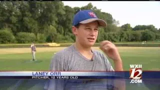 12-Year-Old Pitcher Hurls It Fast