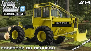 Repairing and repainting the OLD SKIDDER | Forestry on RENNEBU | FS22 Platinum Edition | Episode 14