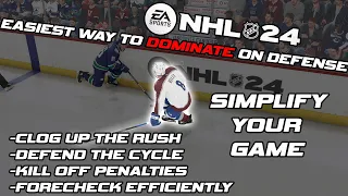 HOW TO PLAY ELITE DEFENSE IN NHL 24