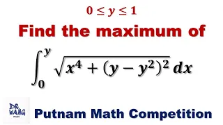 Putnam Math Competition Question | Find the maximum of this integral as function of y | Calculus