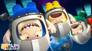 Oddbods! | Trash in Space! 🚀 | NEW Full Episode | Funny Cartoons for Kids