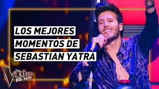 The BEST MOMENTS of SEBASTIÁN YATRA as a coach in La Voz Kids