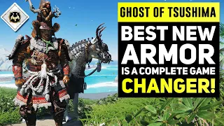 Ghost of Tsushima - Best NEW ARMORS & CHARMS Completely Change The Way You Play! (Iki Island DLC)