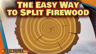 The Easy Way to Split Firewood