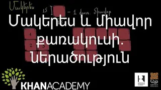 Մակերես և միավոր քառակուսի. ներածություն | Նախահանրահաշիվ | «Քան» ակադեմիա