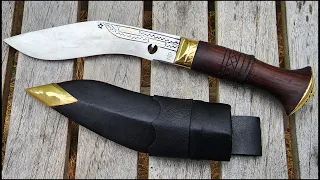Аутентичный Нож Кукри из Непала 2022 (5" Biltong Kukri GK&CO)