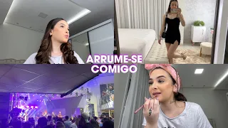 ARRUME-SE COMIGO PARA O SHOW DO ICARO E GILMAR! ❤️ + fiz jantinha pra nós duas 🥰