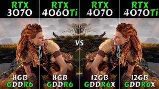 RTX 3070 vs RTX 4060 Ti vs RTX 4070 vs RTX 4070 Ti - Which One is More Worthy? | 12 Games at 1440P