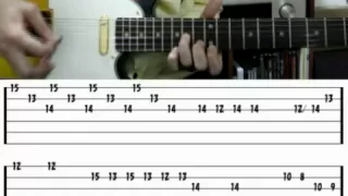 how to play CALIFORNICATION with TAB slane castle intro Red hot chili peppers lesson