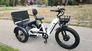Introducing the Companion passenger electric tricycle