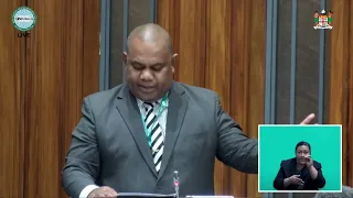 Assistant Minister for Rural and Maritime Development supports the 2023 - 2024 National Budget bill