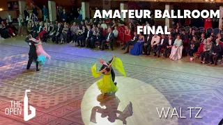 The Blackpool Open 2022 | Amateur Ballroom Final Waltz