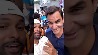 Roger Federer in New York City