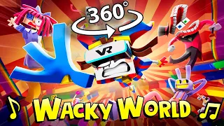 360º VR The Amazing Digital Circus Music Video 🎵 - "Wacky World" [VERSION B]