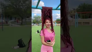 Así seco mi pelo😳