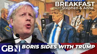 Trump's new ally?: Boris Johnson SLAMS 'historic verdict' as a 'liberal hit job'