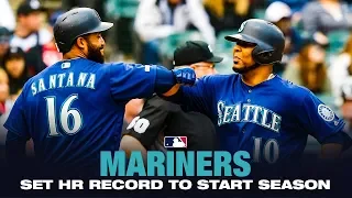 Mariners hit HRs in 20 straight games to start 2019! (MLB Record)