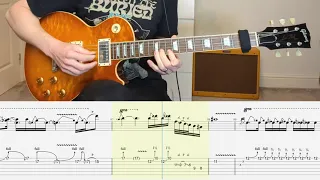 Eagles - Hotel California Solo Guitar Tab With Real Backing Track