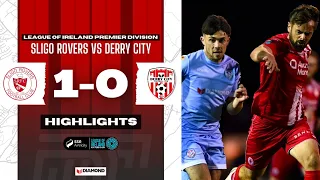 Sligo Rovers 1-0 Derry City - LOI Highlights - 22/09/2023