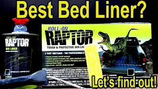 Best Bed Liner (ROLL ON)? Raptor, Herculiner, Durabak, POR-15, Dupli-Color, Iron Armor, Flex Seal