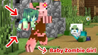 Monster School : Baby Zombie Girl Kidnapped Movie - Minecraft Animation