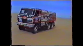 Tatra - Dakar 1988 (unikátní záběry z kabiny)