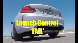 BMW M2 Competition (Launch Control) *FAIL*