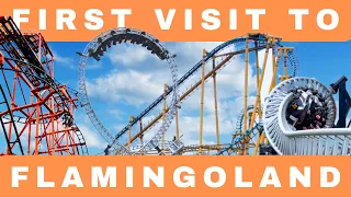 FIRST EVER VISIT TO FLAMINGOLAND! | On Ride POVs!