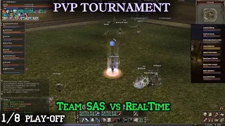 Lineage 2 Classic RU (PVP Tournament - 1/8 play-off) - Team SAS vs RealTime