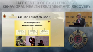 #ALTSHR18 Firehouse Training: Center of Excellence for Behavioral Health Treatment and Recovery