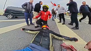 WHEN CRAZY, INCREDIBLE AND UNBELIEVABLE Motorcycle Moments Happen