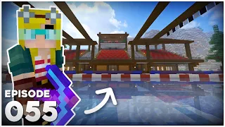 Hermitcraft 9 055 | BUILDING THE MEGA RACETRACK 🥶