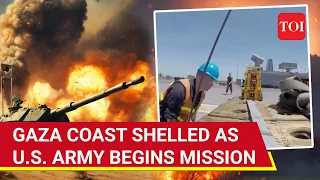 Mortar Shells Pound Israeli Troops in Gaza; U.S. Troops Begin Pier Construction Off the Gaza Coast