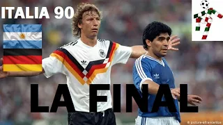 Argentina Vs Alemania - Final copa mundial Italia 1990 - completo