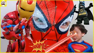 Super Heroes Best Costumes and Gears Marvel Avengers Justice League and Lego Batman Compilation