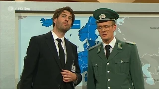 Die Anstalt: Wo leben wir? Die Grenzschützer der DDR vs. EU - 18.11.14 ZDF Folge 7 - Bananenrepublik