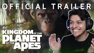 Carlos Watches KINGDOM OF THE PLANET OF THE APES - Official Trailer Reaction