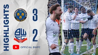 HIGHLIGHTS | Shrewsbury Town 3-2 Bolton Wanderers