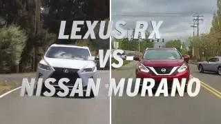 Lexus RX vs Nissan Murano - AutoNation