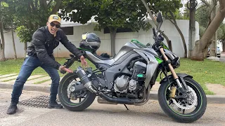 KAWASAKI Z1000 ساعه قبل إفطار في كازا