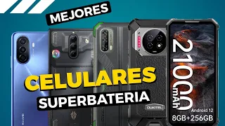 MEJORES CELULARES CON BRUTALES (INDESTRUCTIBLES) 🔋 BATERIAS 😱EN 2023 HASTA 21000 mAh