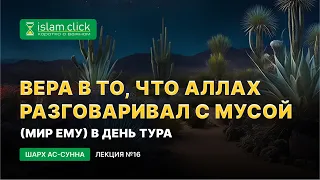 Вера в то, что Аллах разговаривал с Мусой (мир ему) в день Тура | Абу Яхья Крымский