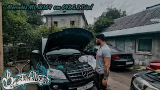 Mercedes ml w164 om642 3.2 Disel, Ремонт Турбины, Причина поломки, Разрушение выпускного коллектора