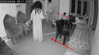 Real Ghost CCTV footage that is disappearing and disappearing that you have never seen before