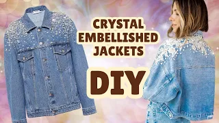 EMBELLISHED Jean Jackets! $44 vs $5000 | DIY with Orly Shani
